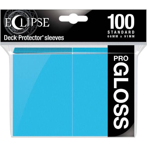 Eclipse Pro Gloss Standard Sleeves: Sky Blue (100)