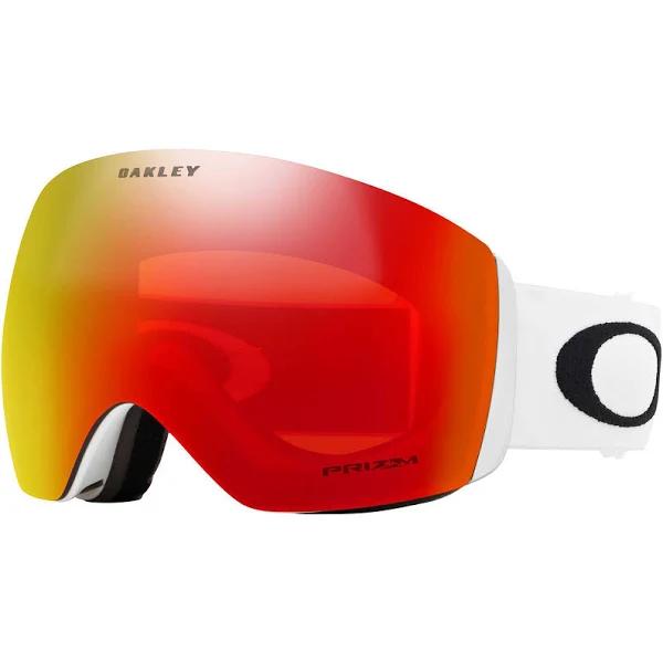 Oakley Flight Deck XM Goggles Matte White / Prizm Torch Iridium