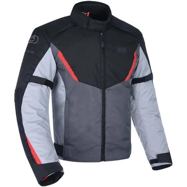 Oxford Delta 1.0 Black/Grey/Red Waterproof Jacket - 2XL