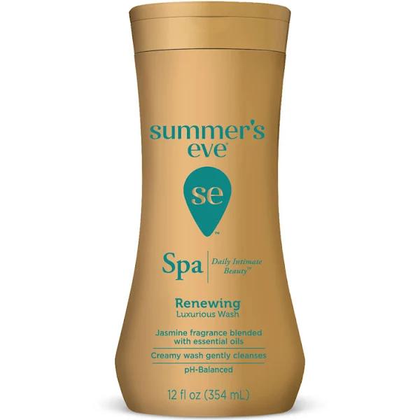 Summer's Eve, Spa, Renewing Luxurious Wash, Jasmine, 12 fl oz (354 ml)