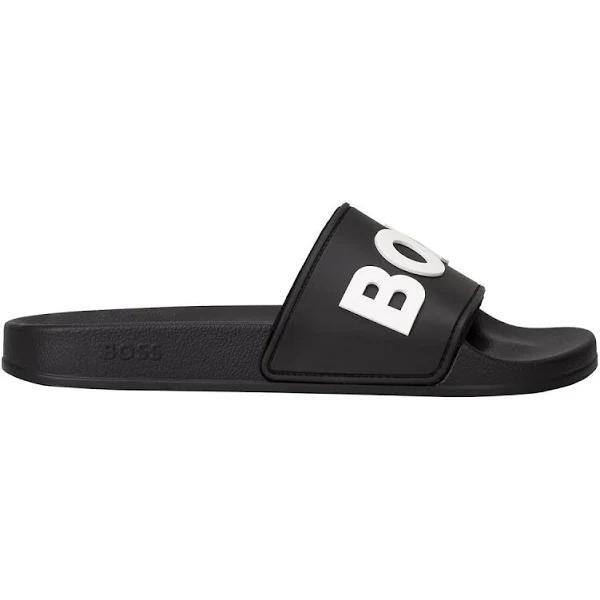 Boss Kirk Slides Black EU 41 Man 50498241-001-41