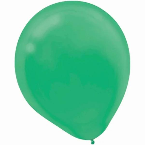 Amscan Festive Green Latex Balloons 72 Pack