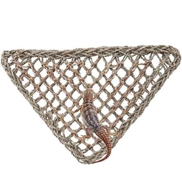 Reptile Hammock Basking Platform Dragon Lounger Bearded Hanging Swing Lizard