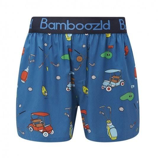 Bamboozld Mens Underwear Boxer Short Mulligan Size M