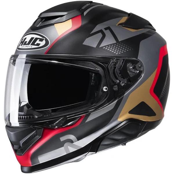 HJC RPHA 71 Helmet - Hapel MC-1SF - Black/Red