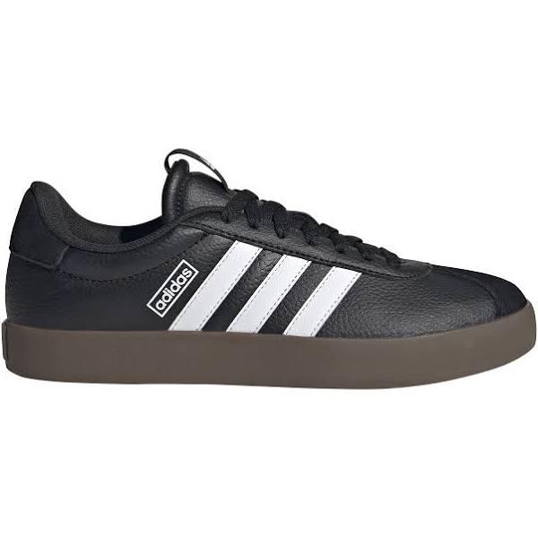 Adidas VL Court 3.0 Low Skateboarding Shoes Black / White / Gum 9 - Women Skateboarding Trainers