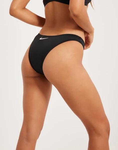 Nike Swim Essential Cheeky Bikini Bottoms - Black