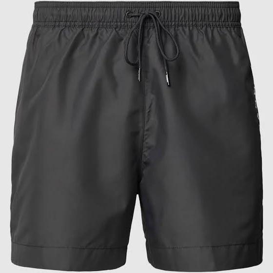 Tommy Hilfiger Original Medium Drawstring Swim Shorts in Black