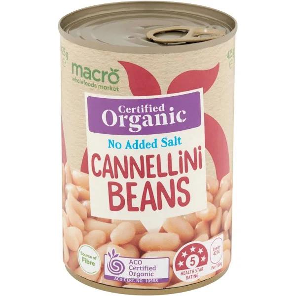 Macro Organic Cannellini Beans 425g