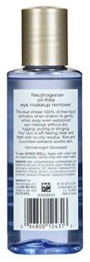 Neutrogena Oil-Free Eye Makeup Remover 112 ml