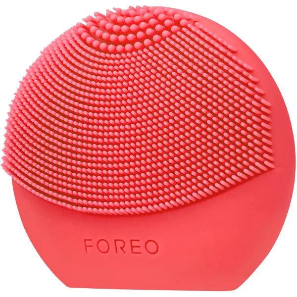 FOREO Luna Play Plus 2 Facial Cleansing Massager Travel Size Deep Clense - Peach - AfterPay & zipPay Available