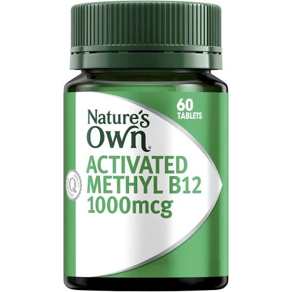 Nature's Own Activated Methyl B12 - 60 Tablets