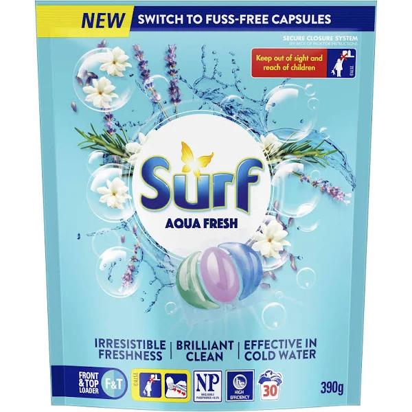 Surf Aqua Fresh Laundry Capsules