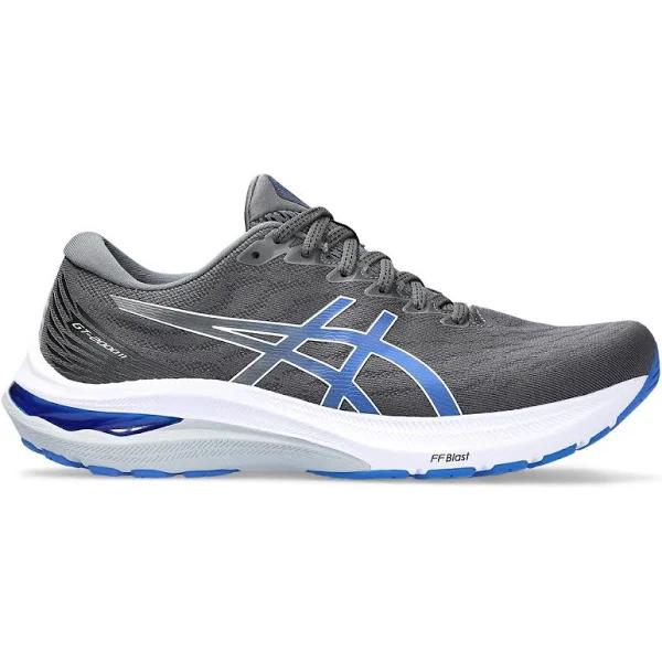 ASICS Mens GT-2000 11 Carrier Grey/Illusion Blue Athletic Running Shoes