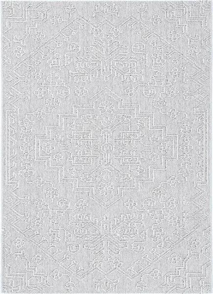 Global Braska Indoor / Outdoor Grey Rug 80x150cm - Rugs Direct | Rugs Online