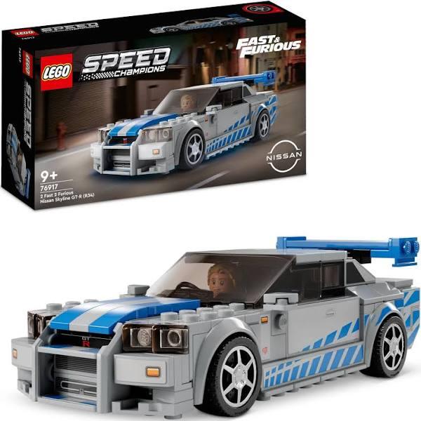 LEGO 76917 Speed Champions 2 Fast 2 Furious Nissan Skyline GT-R (R34)