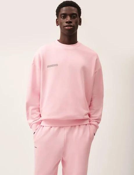 PANGAIA - Mens 365 Midweight Sweatshirt—magnolia Pink - XS