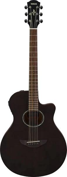 Yamaha APX600M Thinline Acoustic Electric Guitar - Matte - Smoky Black | Better Music