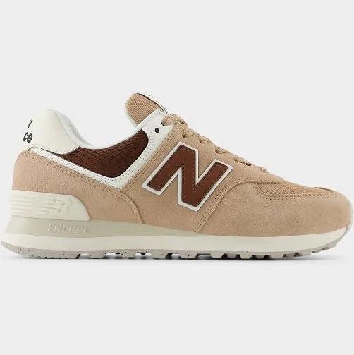 Trainers New Balance 574 V2 Brown White Women - 37.5