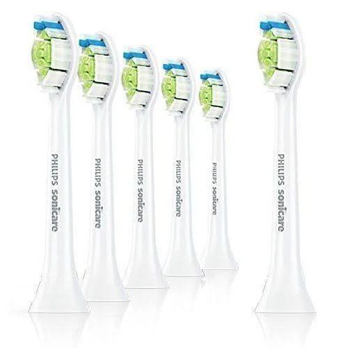 6 Pack Philips Sonicare DiamondClean Electric Toothbrush Replacement Heads