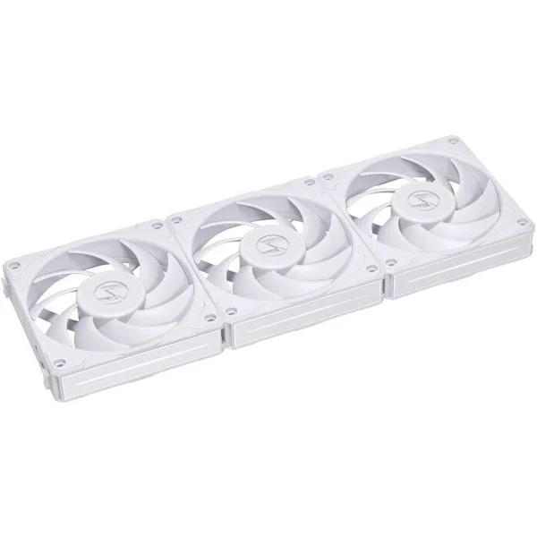 Lian Li Uni P28 120mm Computer Case Fan - 3 Pack - White - Uf-P28120-3W