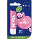 Nivea Lip Balm, Soft Rose, 4.8g