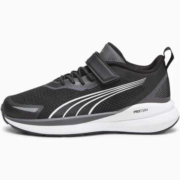 Puma Kruz PS Kids Running Shoes Black/White US 3