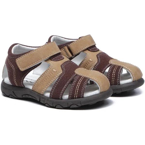 TARRAMARRA Kids Hook and Loop Roma Easy Walk Sandals