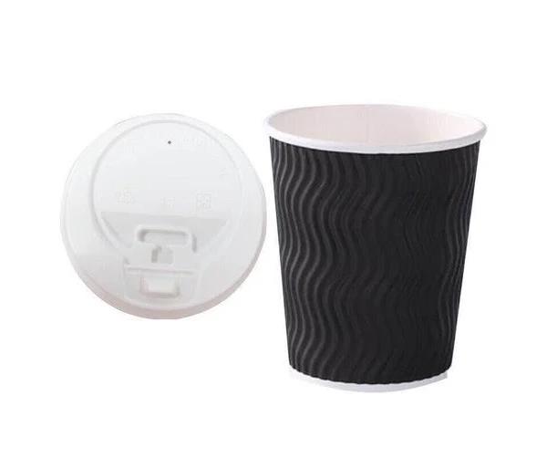 Disposable Coffee Cups 8oz Bulk Takeaway Paper Triple Wall Take Away