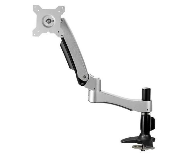 Up to 24" 10kg Tilt Swivel Arm LCD Monitor VESA Mount Bracket Desk Grommet Base