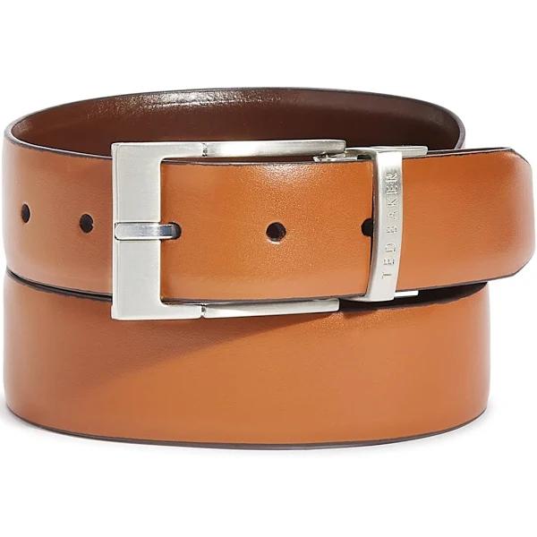 Ted Baker Connary Reversible Leather Belt Brown