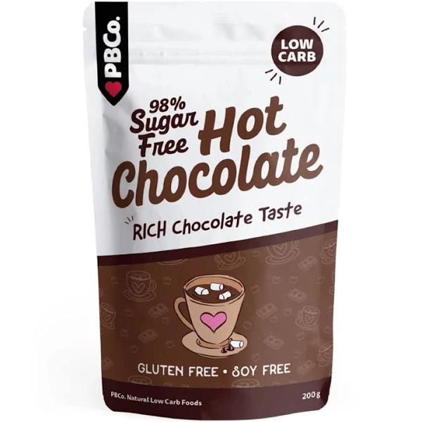 PBCO Hot Chocolate 98% Sugar Free 200g