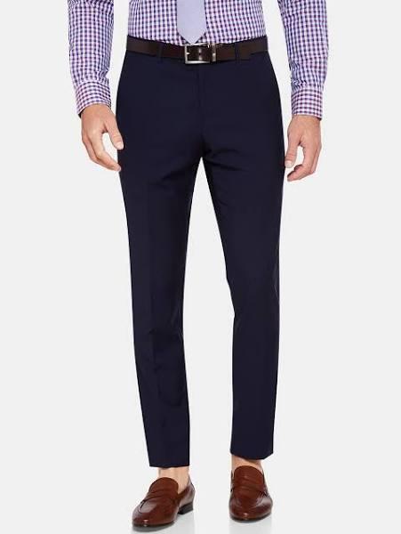 Oxford Shop - Travel Auden Wool Suit Trousers Split Navy / 100