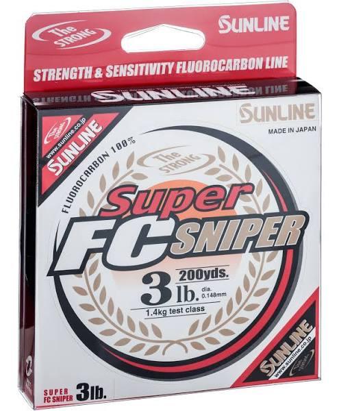 Sunline Super FC Sniper Fluorocarbon 4lbs