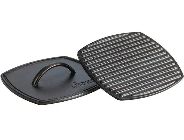 Lodge - 8.25 Inch Cast Iron Panini Press - LPP3