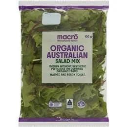 Macro Certified Organic Salad Mix 100g