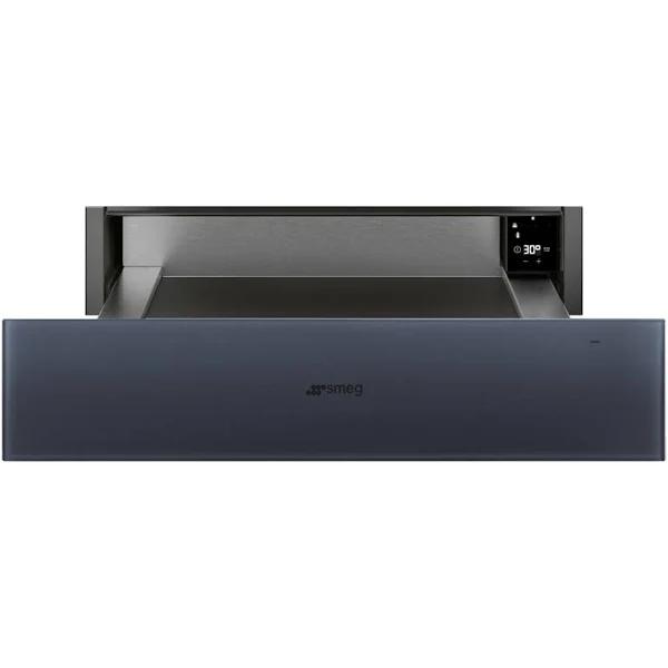 Smeg Linea 15cm Warming Drawer with Touch Controls - Neptune Grey CPRT115G