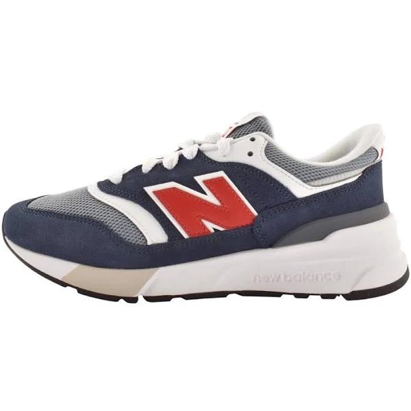 New Balance 997R Shoes Navy Blue White Red - 44.5