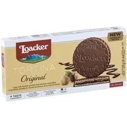 Loacker Wafers Original Hazelnut Tortina 126g