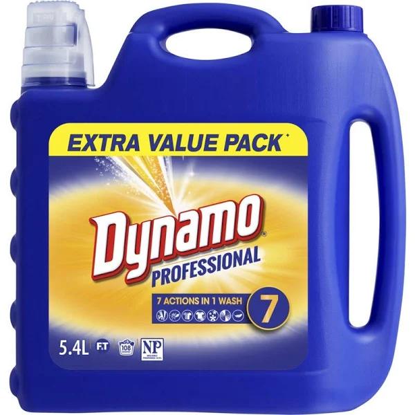 Dynamo Professional 7 in 1 Actions Liquid Laundry Detergent 5.4L