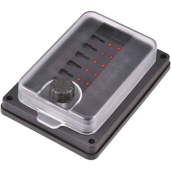 Narva 10 Way Weatherproof Standard ATS Blade Fuse Box - 54445BL