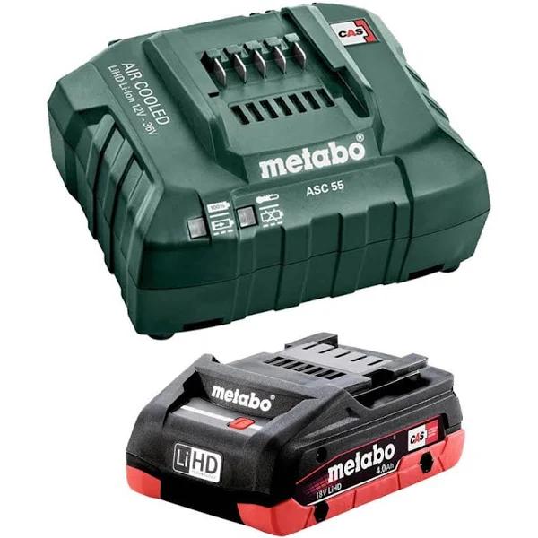 Metabo 18V 4.0Ah LiHD Starter Pack - AU32100401