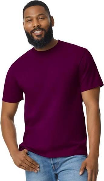 Gildan Unisex Adult Softstyle Midweight T-Shirt (Maroon) (3XL)