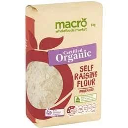 Macro Organic Self Raising Cake Flour 1kg