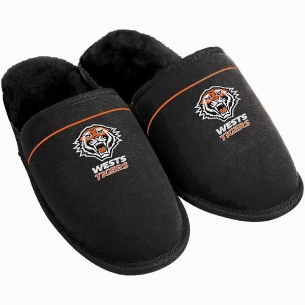 Wests Tigers NRL Logo Warm Winter Slippers