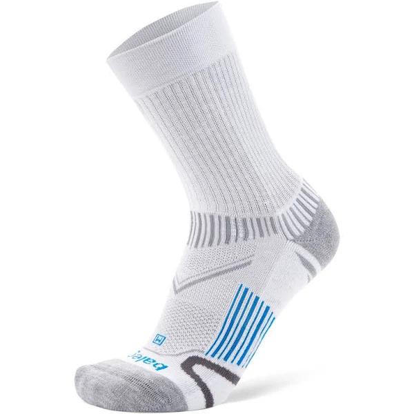 Balega Women/Men/Unisex Enduro Crew Running Socks White - L