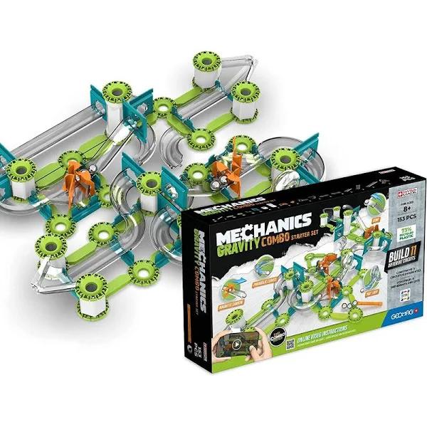 Geomag Mechanics Gravity: Combo Starter Set, 153 Piece, The Nile AU