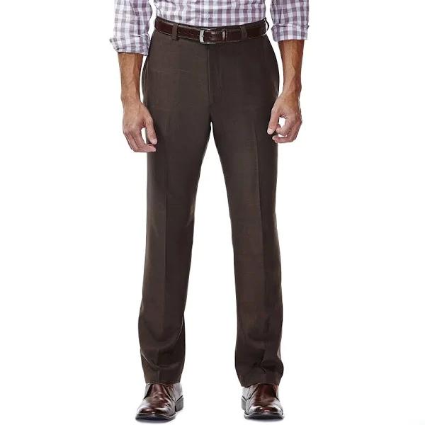 Haggar E-CLO Stria Pant Classic Fit HD00218 | Garage