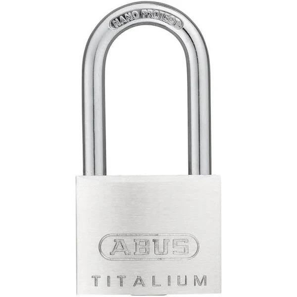 ABUS 64TI by 40hb40 C KD Titalium Aluminum Alloy Keyed Different Padlock