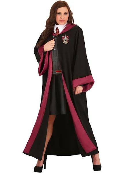 Plus Size Deluxe Harry Potter Hermione Costume | Adult | Womens | Black/Red/Orange | 1x | Jerry Leigh